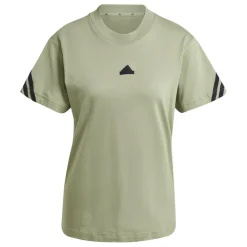 adidas Future Icons 3-Stripes shirt dames tent green