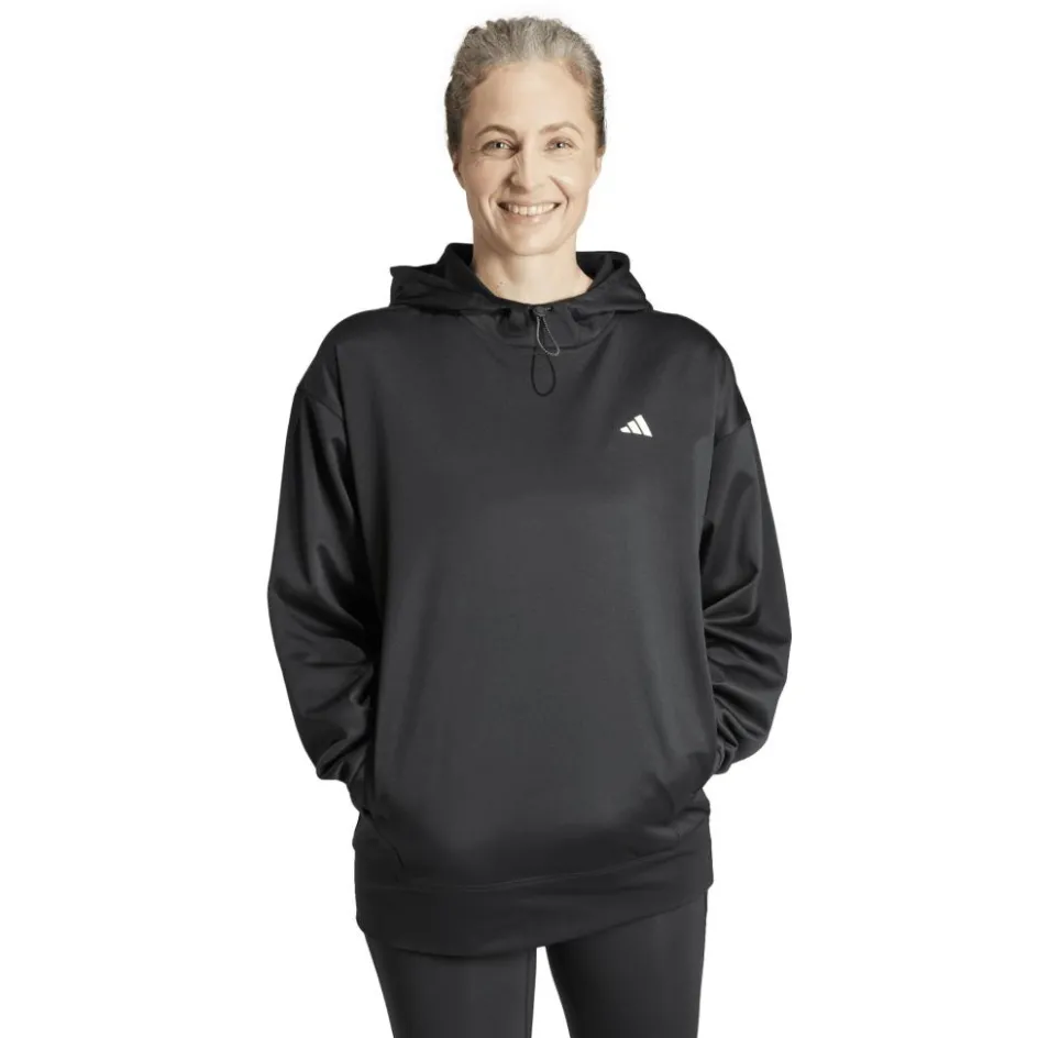 adidas Game and Go hoodie dames black white