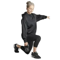 adidas Game and Go hoodie dames black white