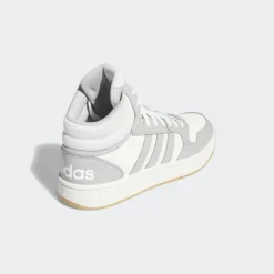 Discount adidas Hoops 3.0 schoenen dames cloud white grey two gum