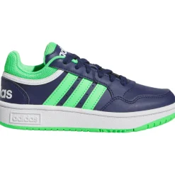 adidas Hoops 3.0 schoenen junior dark blue cloud white