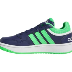 adidas Hoops 3.0 schoenen junior dark blue cloud white