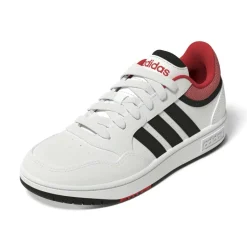 adidas Hoops 3.0 schoenen junior cloud white core black bright red