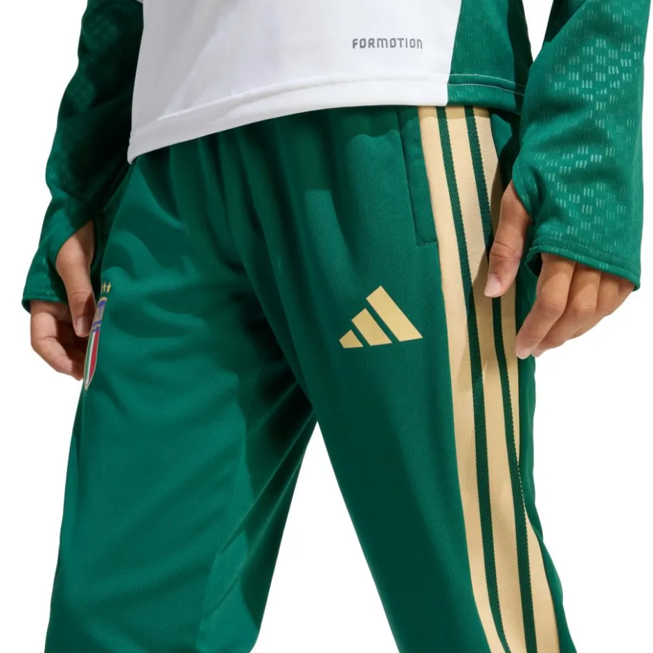 Best adidas Italië 26 Tiro trainingsbroek junior collegiate green