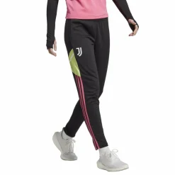 adidas Juventus 22 - 23 trainingsbroek dames black pulse  magenta