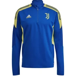 Discount adidas Juventus trainingsshirt heren bold blue