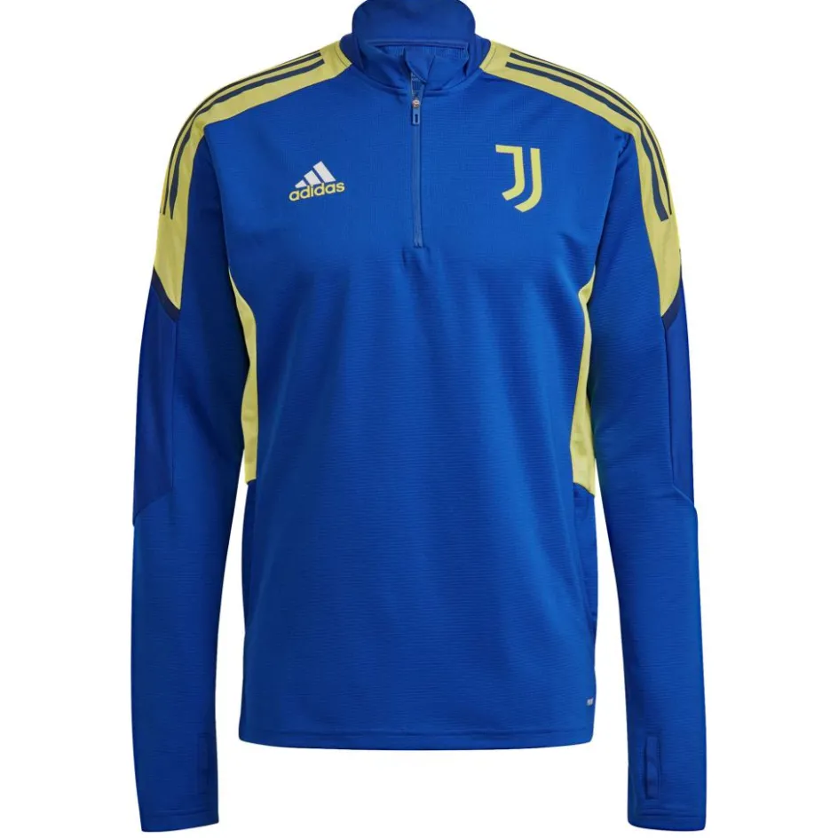 Discount adidas Juventus trainingsshirt heren bold blue
