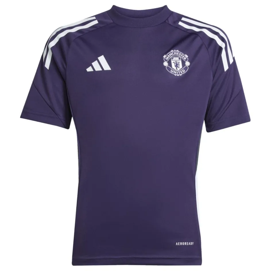 Hot adidas Manchester United voetbalshirt junior aurora plum