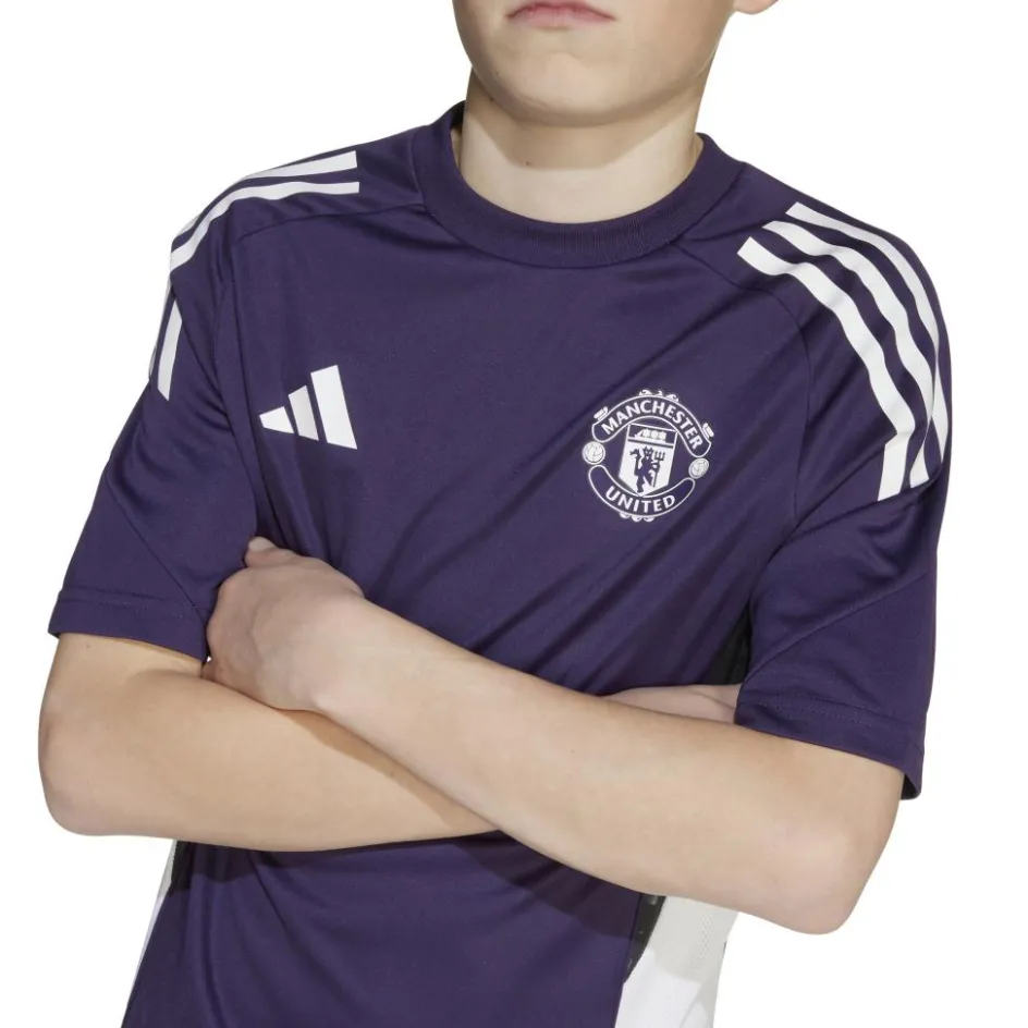 Hot adidas Manchester United voetbalshirt junior aurora plum