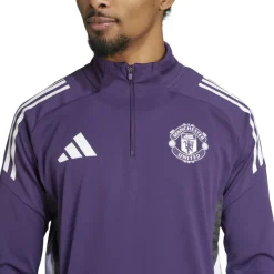 New adidas Manchester United Tiro 25 Competition trainingsshirt heren aurora plum