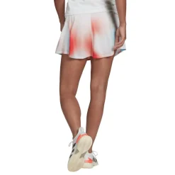 adidas Mel Match tennisrokje dames white black vivid red