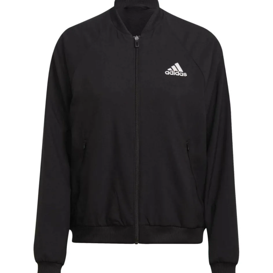 Outlet adidas Melbourne trainingsjack dames black white