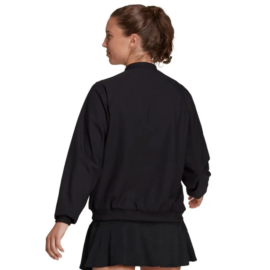 Outlet adidas Melbourne trainingsjack dames black white