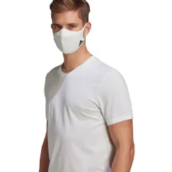 adidas mondkapje white 3-pack - M - L