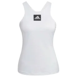 Online adidas Par T Y tennis tanktop dames white black