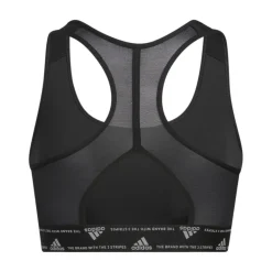 adidas Powerreact Medium Support sport bh dames zwart