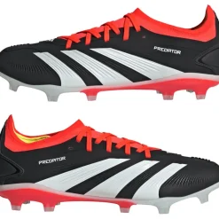 Online adidas Predator 24 Pro FG voetbalschoenen heren core black cloud white solid red