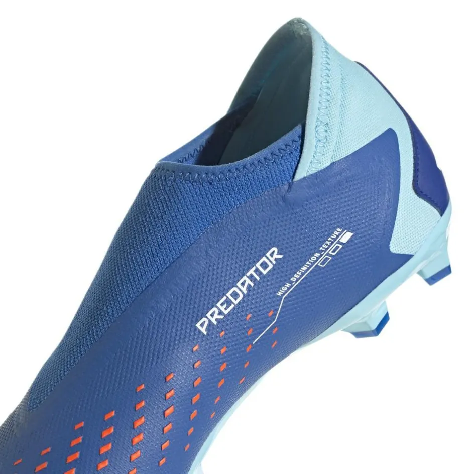 Clearance adidas Predator Accuracy.3 LL FG voetbalschoenen bright royal cloud white bliss blue