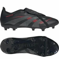 Outlet adidas Predator League FG MG voetbalschoenen heren core black grey four lucid red