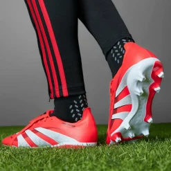 Discount adidas Predator League FG MG voetbalschoenen heren lucid red cloud white core black