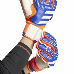 adidas Predator Match Fingersave keepershandschoenen lucid blue solar red white