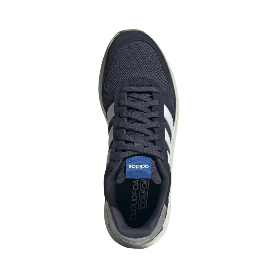 adidas Run 84 schoenen heren shadow navy cloud white matte silver