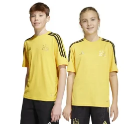 Outlet adidas Salah voetbalshirt junior gold yellow