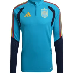 Clearance adidas Spanje 26 Tiro trainingsshirt heren bold aqua