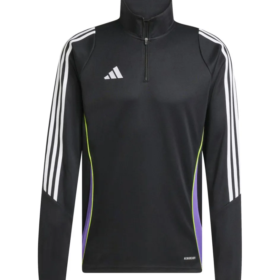Discount adidas Tiro 24 trainingsjack heren black purple rush