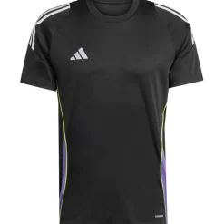 adidas Tiro 24 voetbalshirt heren black purple rush