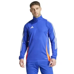 Outlet adidas Tiro trainingsshirt heren 24 lucid blue white app solar red
