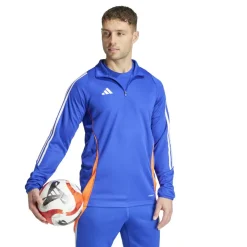 Outlet adidas Tiro trainingsshirt heren 24 lucid blue white app solar red