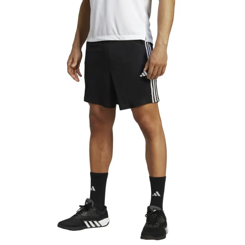 Hot adidas Train Essentials Piqué 3-Stripes short heren black white