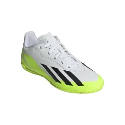 Outlet adidas X Crazyfast.4 zaalvoetbalschoenen junior white core black