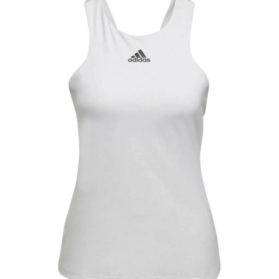 adidas Y tennis tanktop dames white