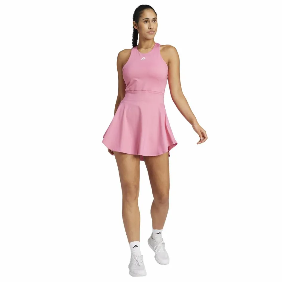 Best adidas Y-Dress tennisjurkje dames pink fusion