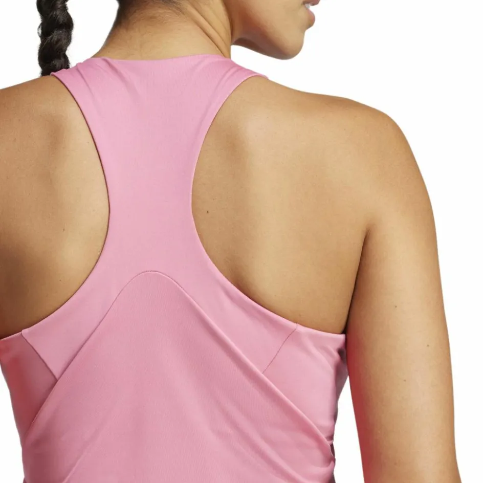 Best adidas Y-Dress tennisjurkje dames pink fusion