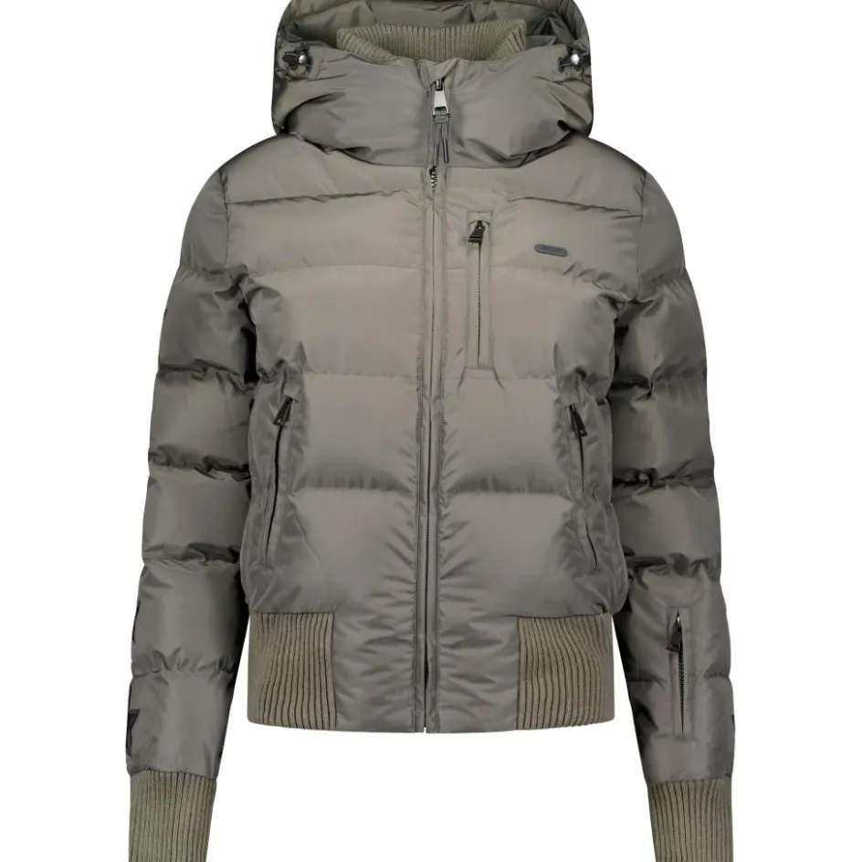 Best Airforce Taos winterjas dames beluga true black