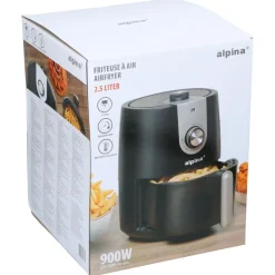 Best Alpina 871125257433 airfryer black