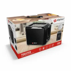 Alpina Broodrooster zwart