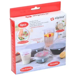 Alpina Dekselset siliconen 6-delig