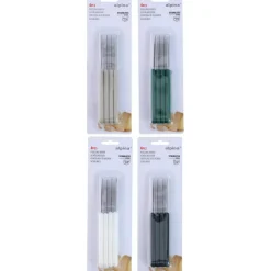 Alpina Kitchen Knife 4-delige messenset 4 kleuren assorti