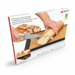 Best Alpina Snijplank met kruimelopvangbak