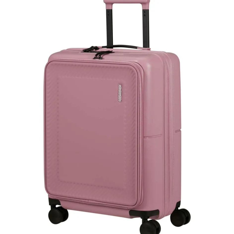 Best American Tourister Dashpop Spinner Easy Access 55 koffer lilas pink