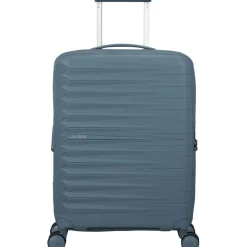 American Tourister Fastforward Spinner 55 koffer steel blue