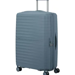 Sale American Tourister  Fastforward Spinner 68 koffer steel blue