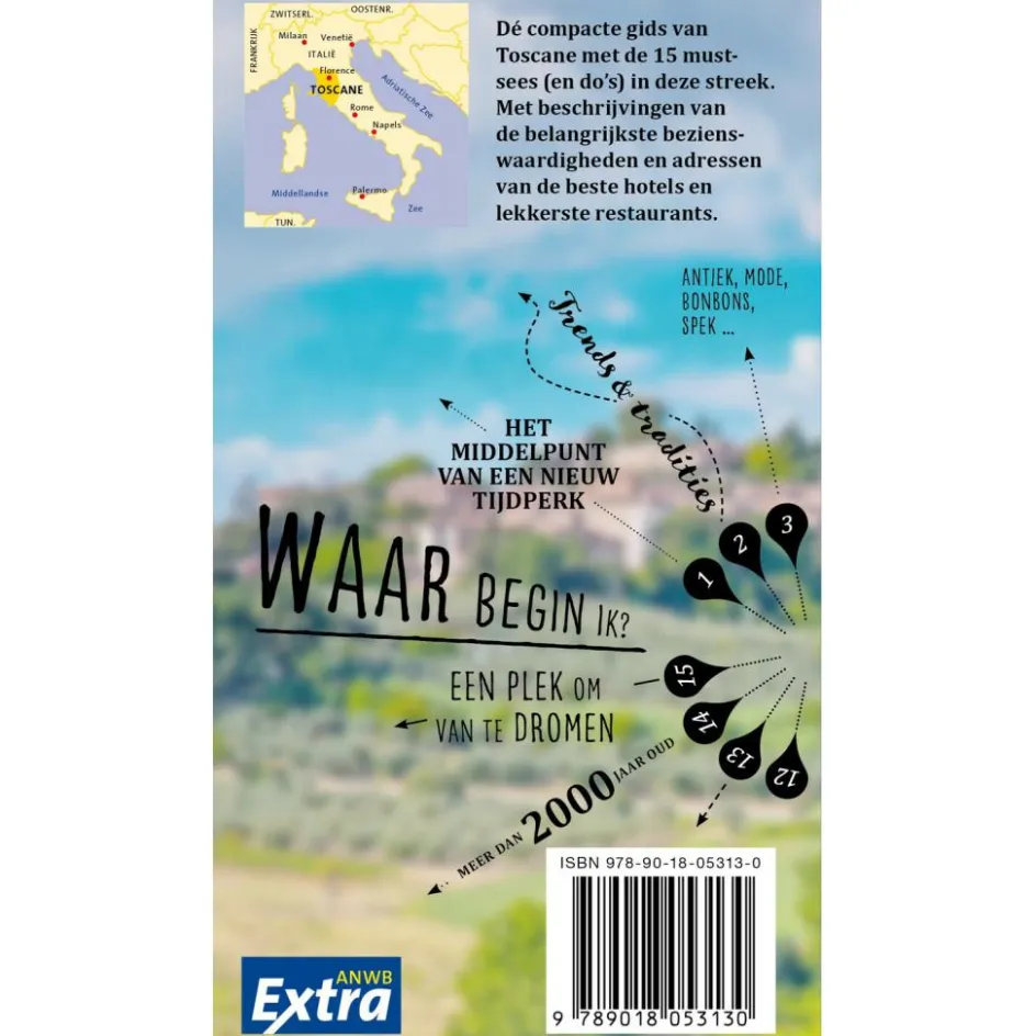 Clearance ANWB Extra Toscane reisgids