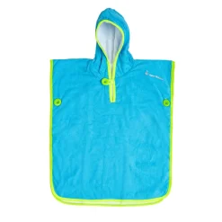 Outlet Aqua Sphere Baby Towel strandponcho fluo green light blue