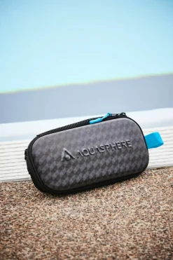 Aqua Sphere  Mask brillenkoker black light blue