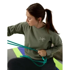 Clearance Arc'teryx Aestas Crew Neck sweater dames forage